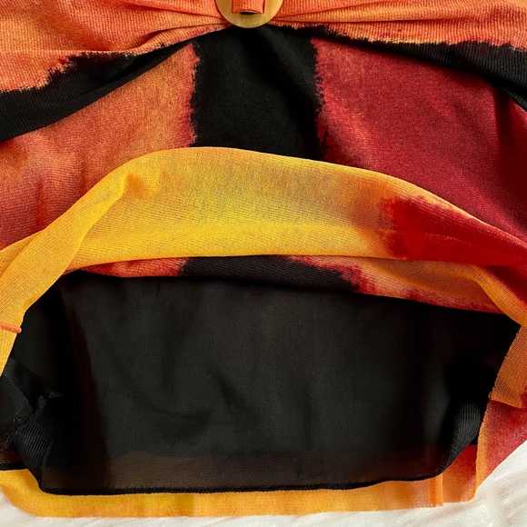 Vivienne Tam Vintage Mesh Strapless Top - Picture 6 of 11